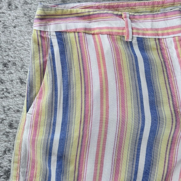 Loft Women's SZ 10 Linen Blend Shorts - Picture 2 of 8